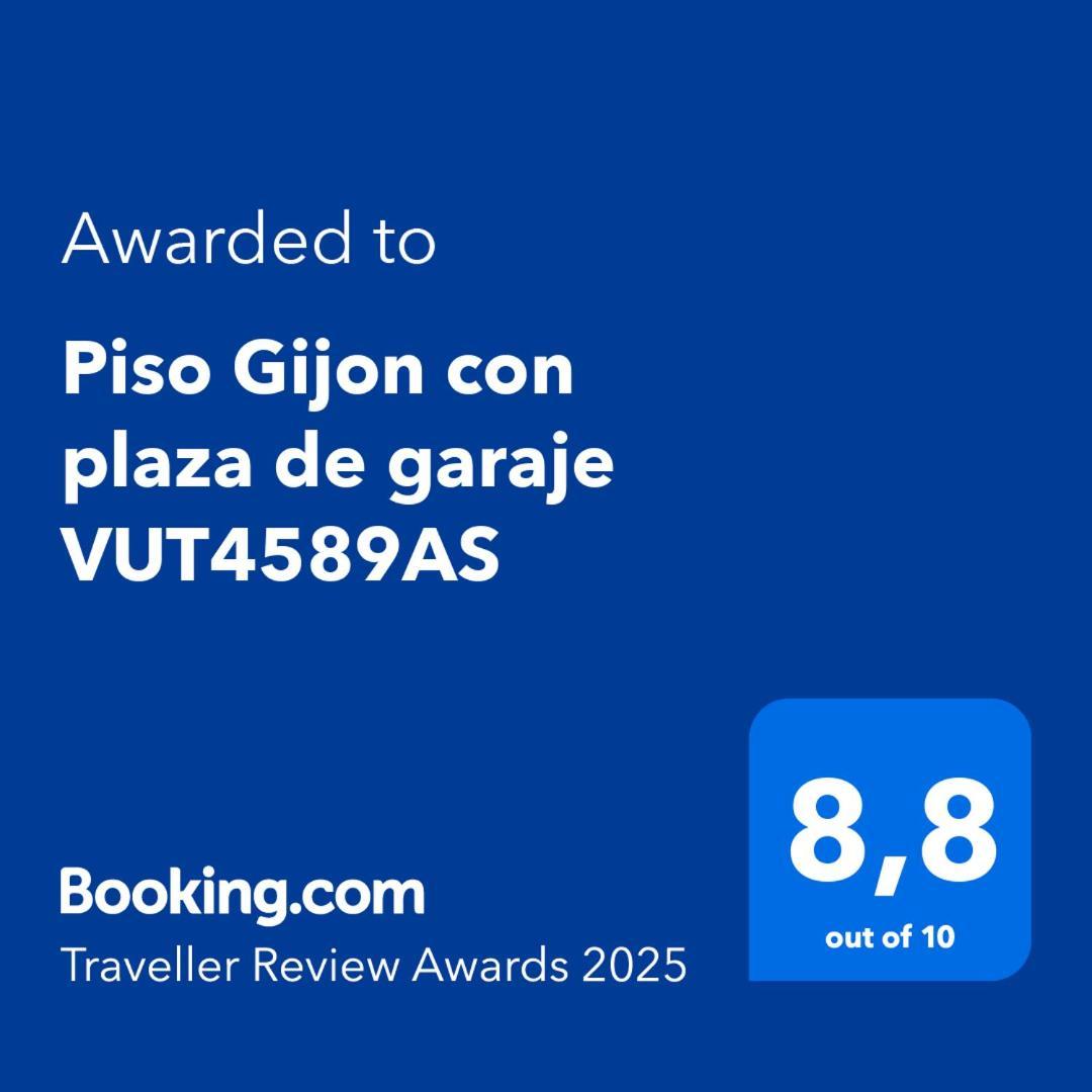 Piso Gijon Con Plaza De Garaje Vut4589As Apartment Екстериор снимка